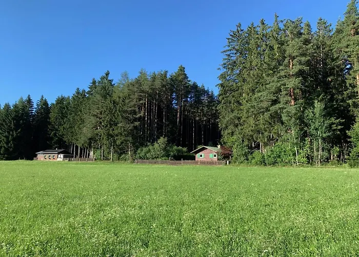 Waldchalet Am Eichhof בקתה *