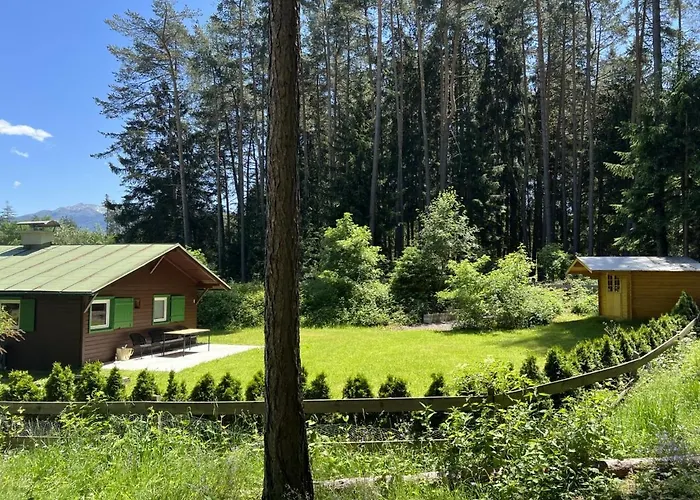 בקתה Waldchalet Am Eichhof אינסברוק