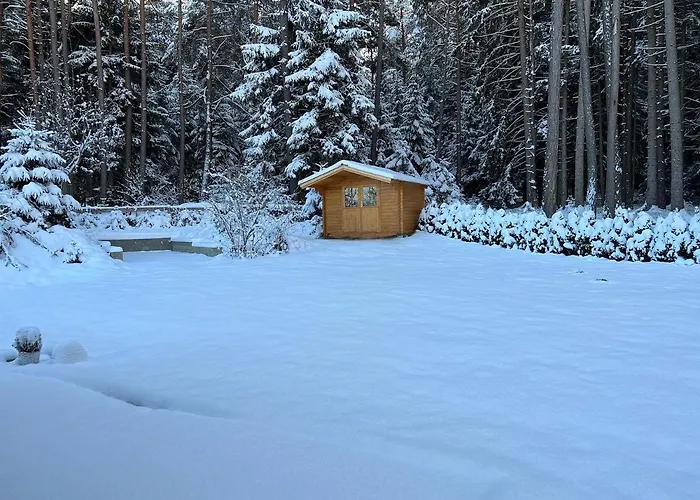 Waldchalet Am Eichhof בקתה